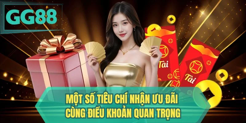 Một số tiêu chí nhận ưu đãi cùng điều khoản quan trọng
